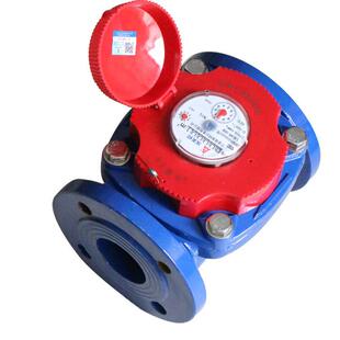 厂家直供埃美柯干式法兰热水表dn50大口径机械式水表dn65dn80