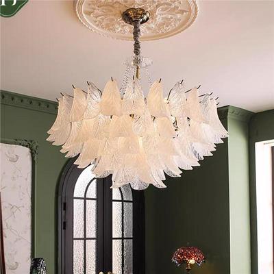 法式客厅吊灯轻奢高级感设计师大厅浪漫复古中古风卧室水晶灯
