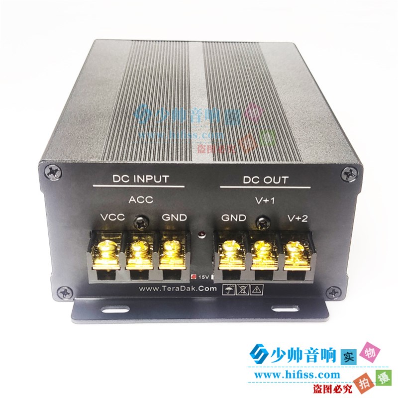 车载线性稳压电源隔离抗干扰DuC12V/8A DC19V/8A带ACC控制