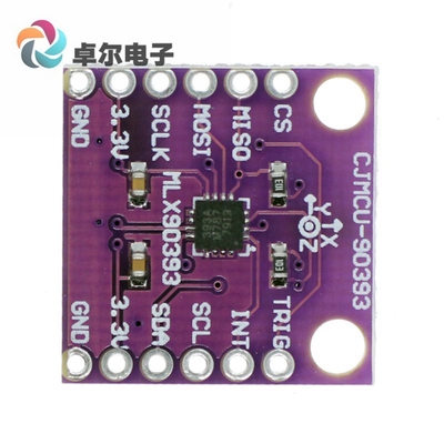 CJMCU-90393 MLX90393 数字 三维 霍K尔传感器 位移角度旋转3D位