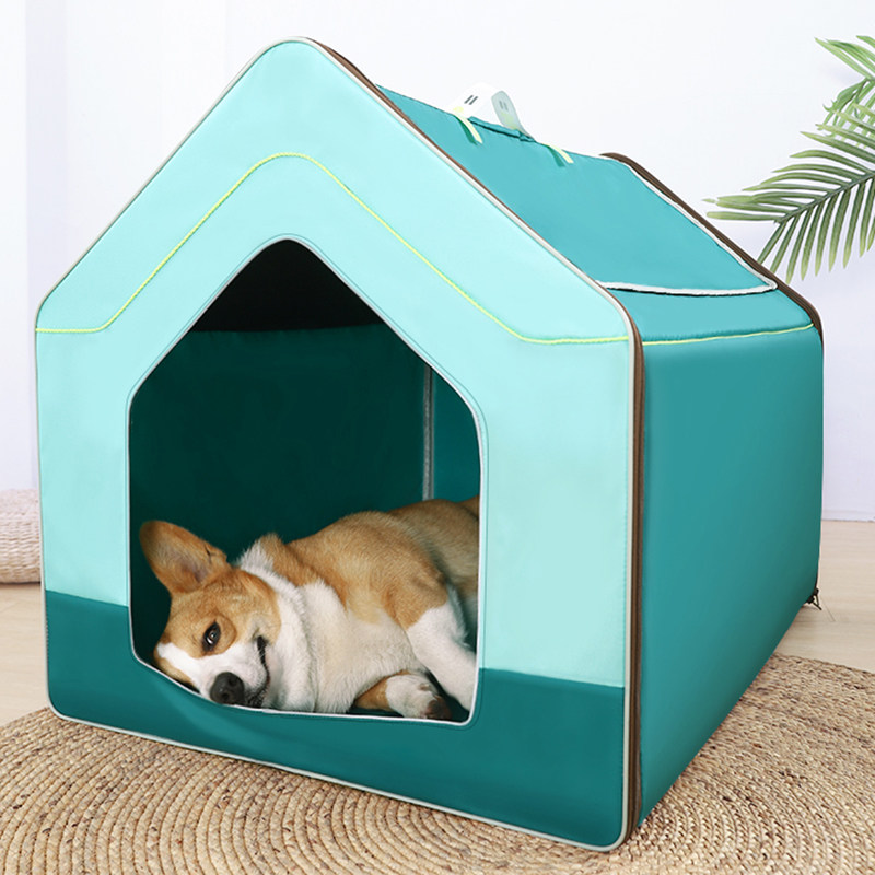 狗窝车载狗狗帐篷房子四季通用狗屋夏季猫咪产房可折叠外出狗笼子