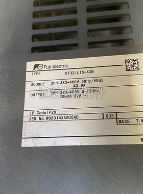 富士达电梯LIFT变频器 DT18LL1S DT24LL1S DT32LL1S DT39LL1S-4CN