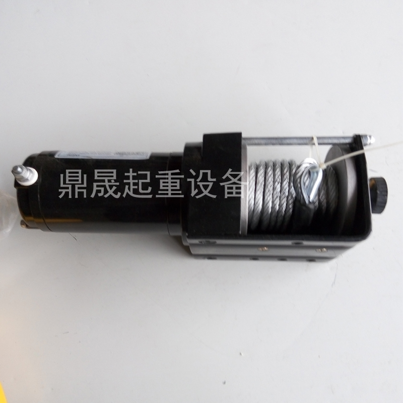 车载电动绞盘12V带开关控制器/3000磅电机/24V车载小吊机卷扬机