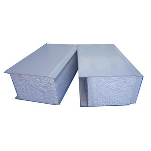 100厚10公分泡沫夹芯板隔热防晒房屋夹心板屋顶隔墙广东全国发货