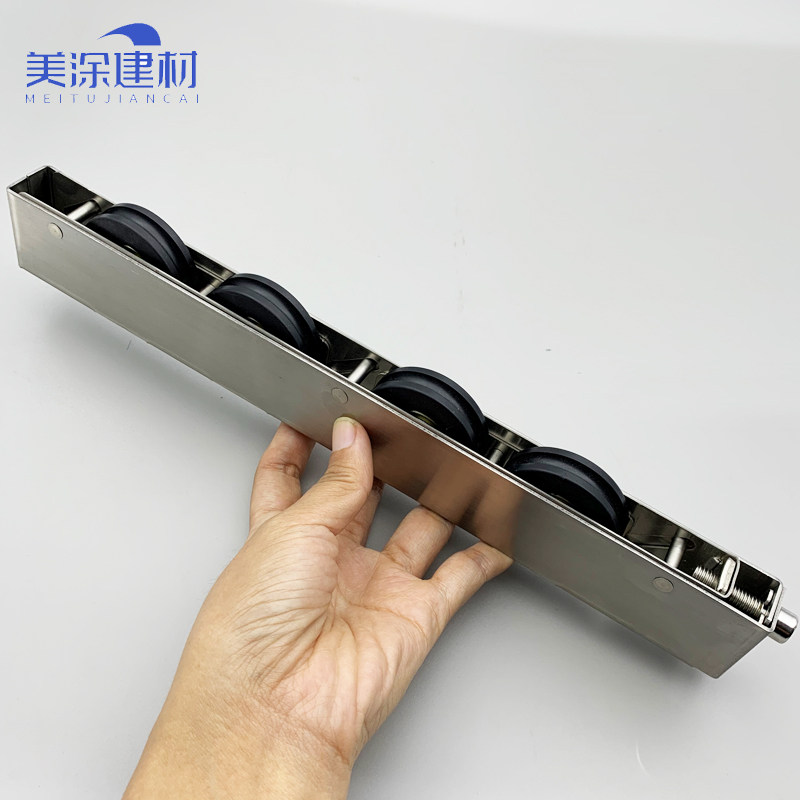 断桥铝合金重型推拉门22*40滑轮移门轮子大四轮提升门轮子滚轮