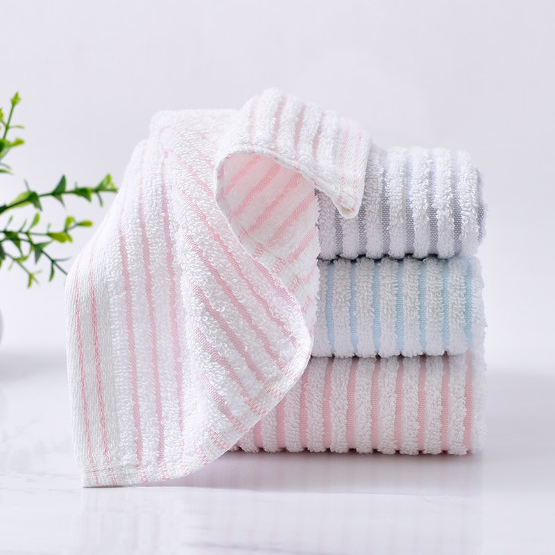 小毛巾纯棉洗脸巾家用成人婴儿擦手巾幼儿园方巾柔软吸水口水巾