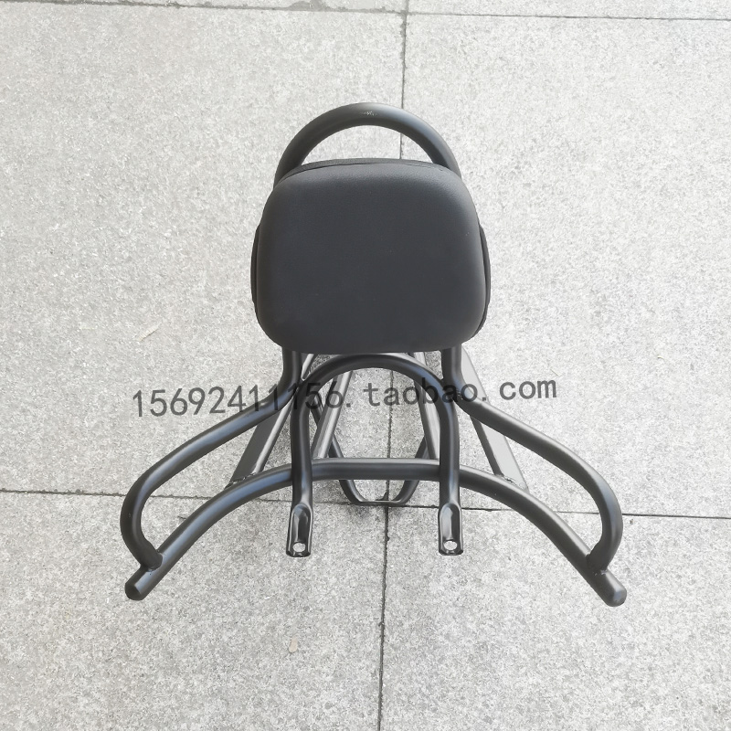 电动车长款小绵羊欧版小龟后货架靠背龟五后尾架靠垫小鬼后衣架