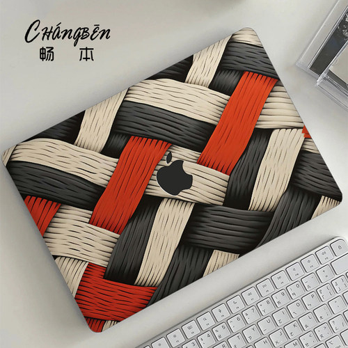 畅本编织适用苹果macbookpro14电脑壳macbookair13笔记本保护套M4配件pro16寸macpro外壳M3M2膜2025新款mbp15