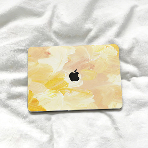 油画风适用苹果macbookpro14电脑壳macbookair13.6笔记本保护套M5配件pro16寸MacNeo透明外壳M4M3M2M1膜mbp15