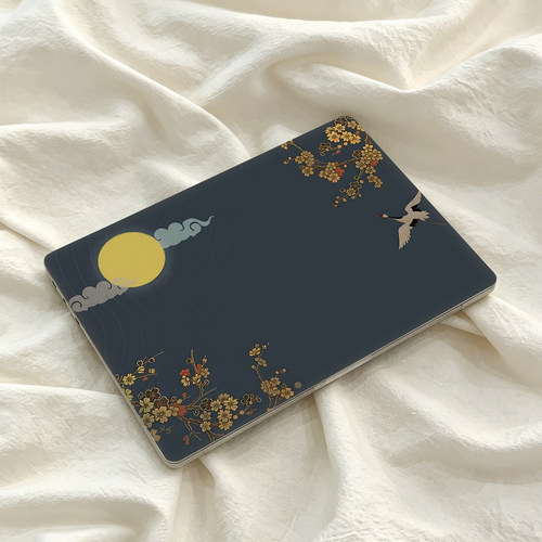 国画风适用华为matebook14酷睿ultra笔记本电脑壳13荣耀magicbook15外壳保护套D14贴纸SE配件膜D16壳Xpro鸿蒙