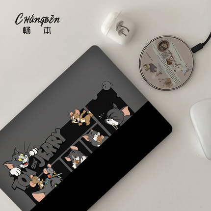 猫和老鼠适用华为matebook14笔记本电脑壳13s荣耀magicbook14外壳保护套D14贴纸D16膜D15SE配件Xpro2024新款