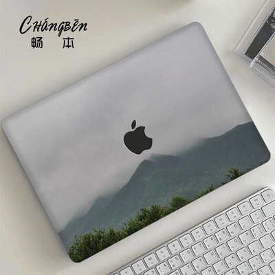简约风景适用苹果macbookpro16电脑壳macbookair13笔记本保护套M5配件pro14寸macpro外壳M4M3膜2026新款mbp15