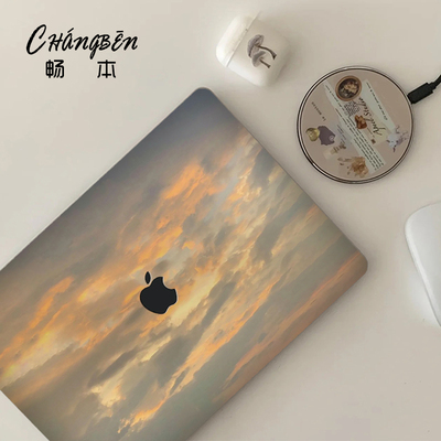 简约风景适用苹果macbookpro16电脑壳macbookair13笔记本保护套M5配件pro14寸macpro外壳M4M3膜2026新款mbp15