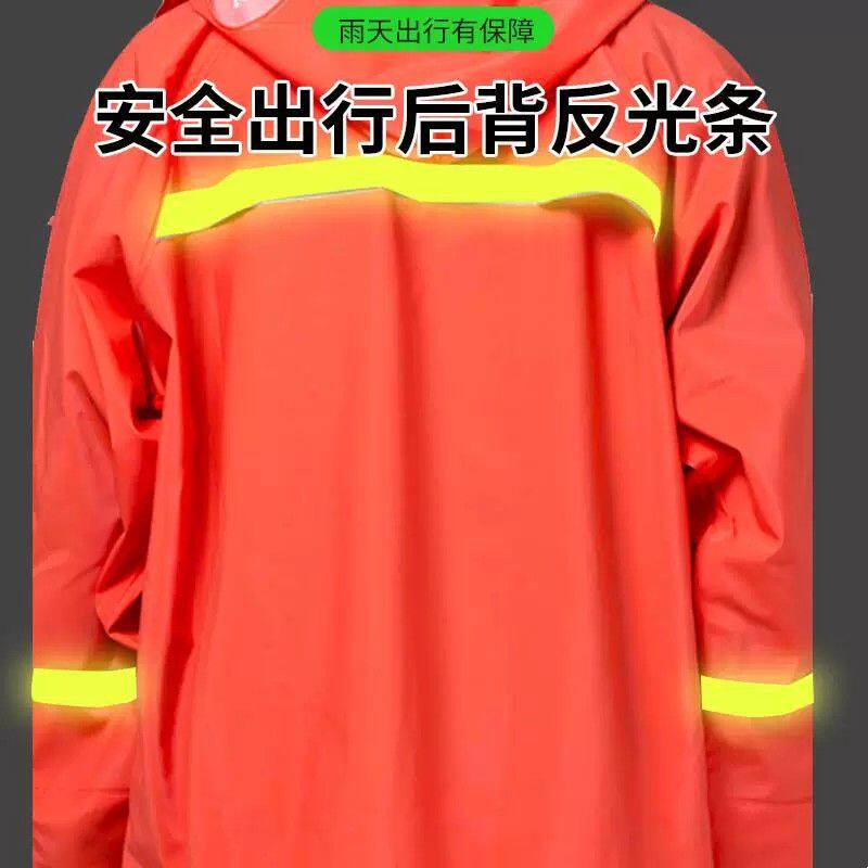 环卫雨衣雨裤套装全身防暴雨分体加厚户外劳保高亮反光男款防雨服
