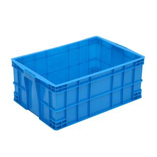 直销575 新款 250塑料周转箱可配盖全新料物流周转箱多色可选长方