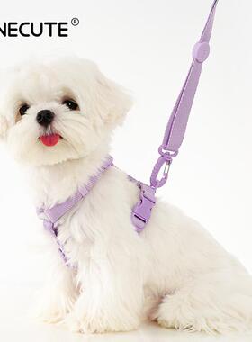 onecute宠物猫咪狗狗牵引绳工字型胸抱婴袋小型犬泰迪比熊遛狗绳