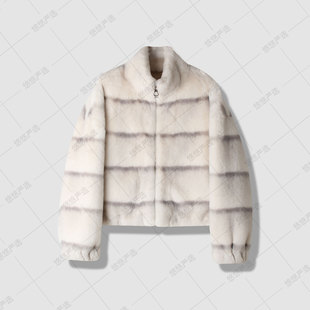 【高端线 品质超好】时尚秋冬轻奢防龙猫环保毛皮草外套