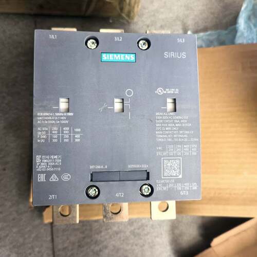 可维修SIRIUS 3RT1266-6AP36，西门子真空接触器