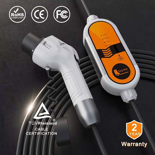 汽车家用通用新国标电动车充电器16A5KW便携式充电桩防水随车