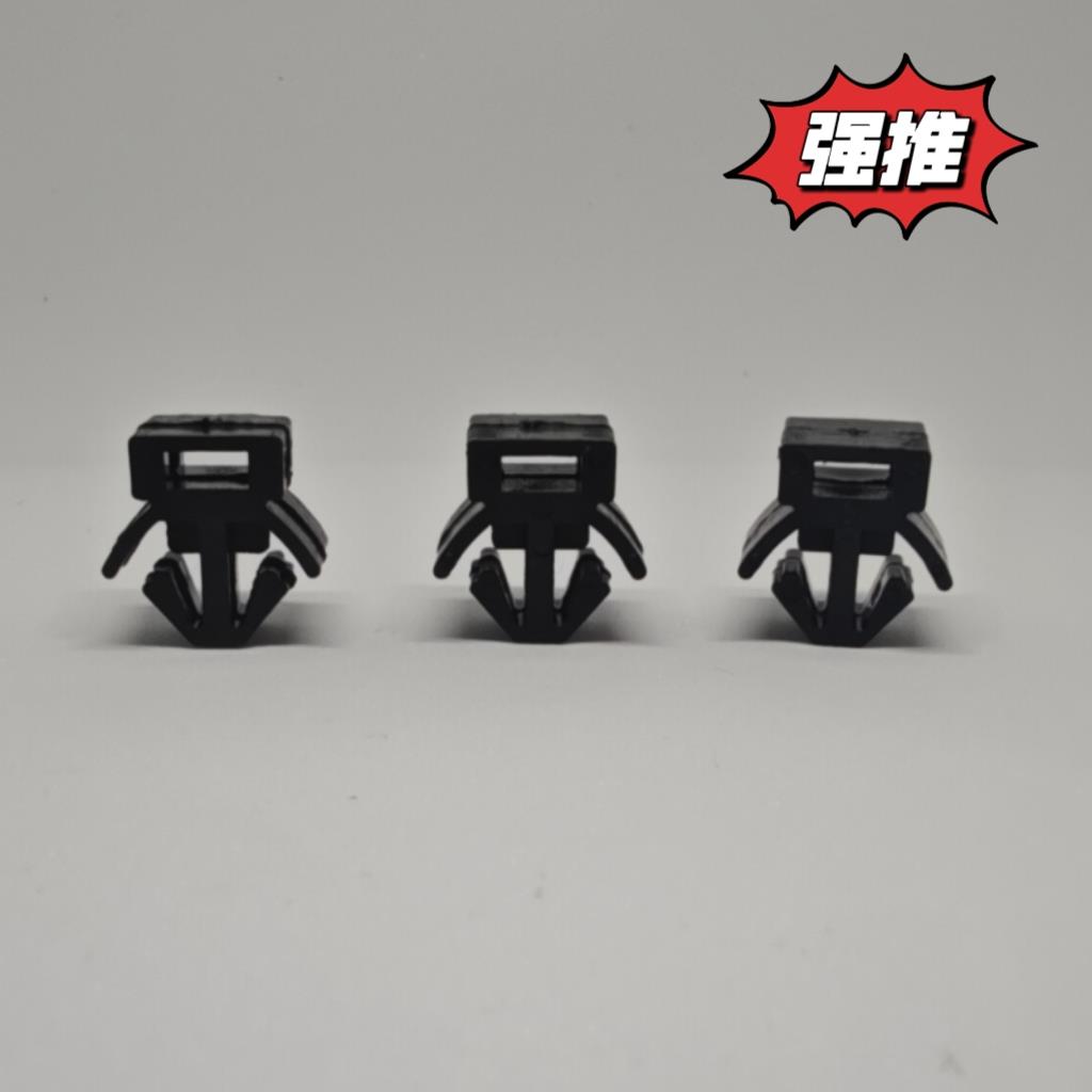 DBASIX黑色嵌入式槽8工业铝型材专用电源线电线卡 固线夹 理线夹