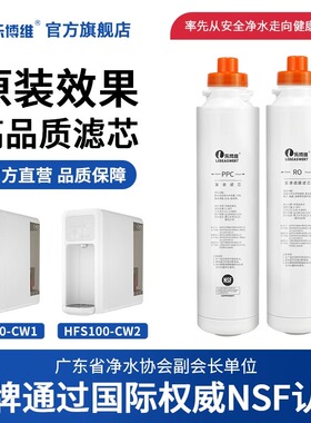 乐博维适配3M台式净水器HFS100-CW/CW1/CW2台式净饮一体机滤芯