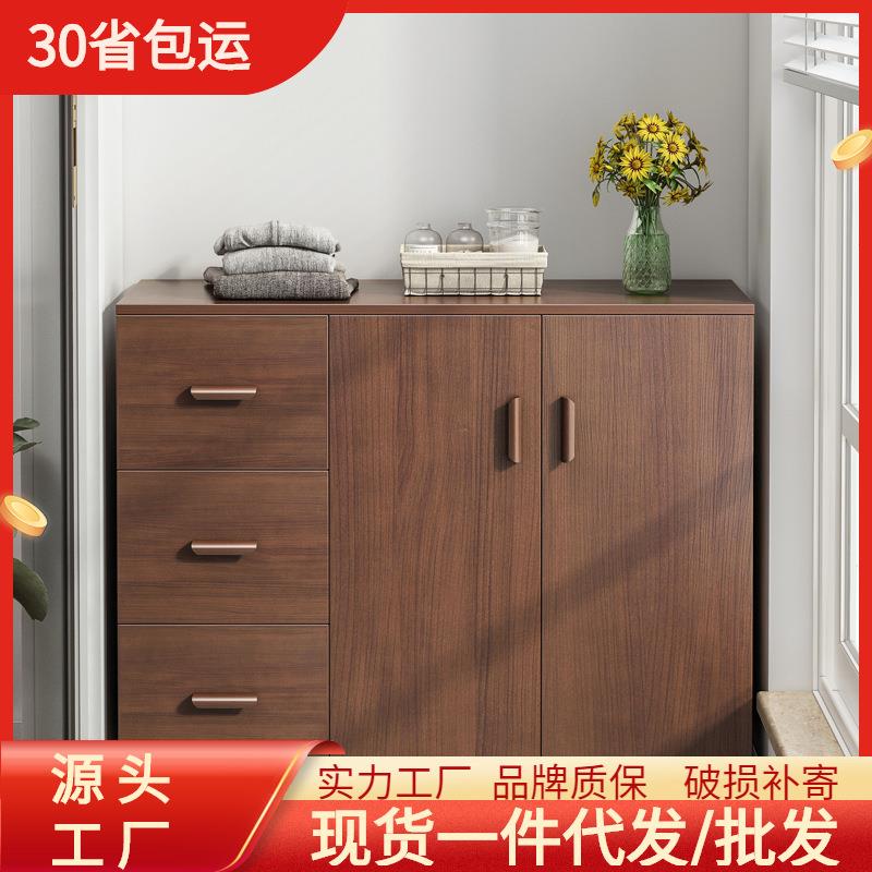 餐边柜现代简约碗柜家用厨房灶台柜子简易橱柜客厅靠墙收纳置物柜