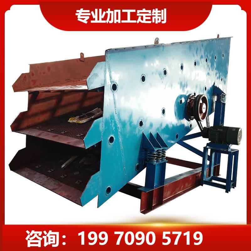 石城柏立松沙石分离机 型号SZZ2000*6000大处理量震动筛 振动筛