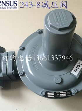 243-12燃气调压阀SENSUS胜赛斯减压阀2L43-12/DN50调压器