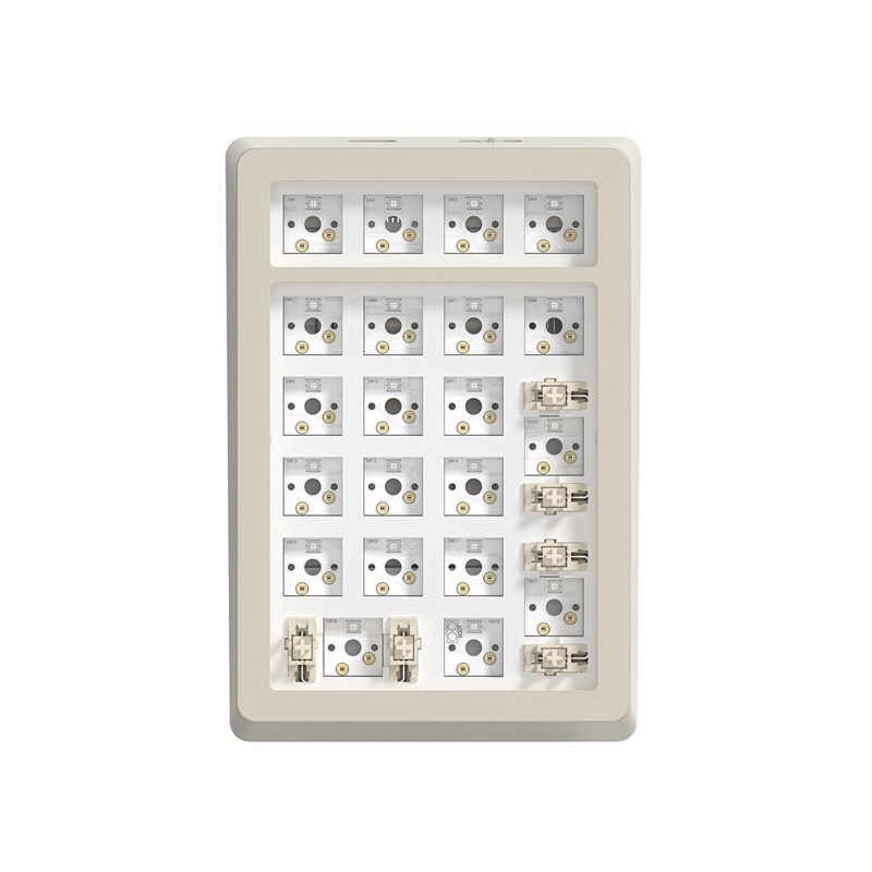 CIY数字键盘CAKE21三模PAD套件无线干电池锂电池供电rgb套件