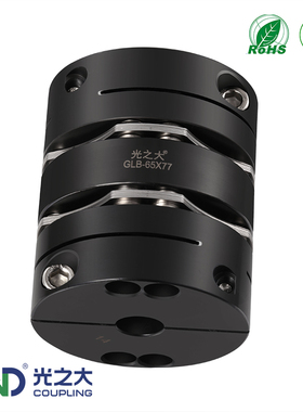 GLB45号钢双膜片联轴器大扭矩丝杆步进伺服电机连接器替换CPSWC
