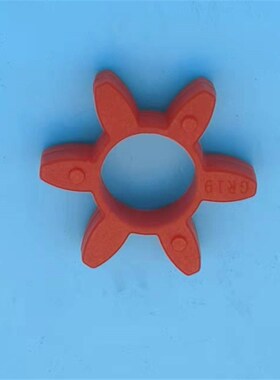 马达电机轴连接套空压机XL型星型联轴器四爪进口GR28/38/42八角垫