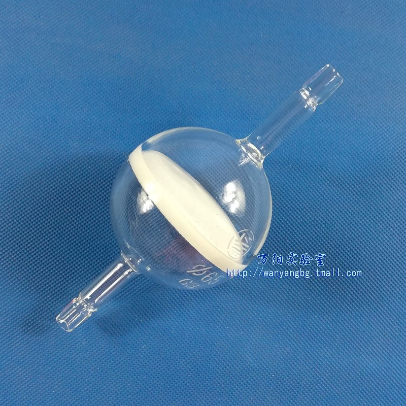 砂芯滤球 30 65 80 100mm G1 G2 G3 G4 G5 管道气体过滤器 实验室