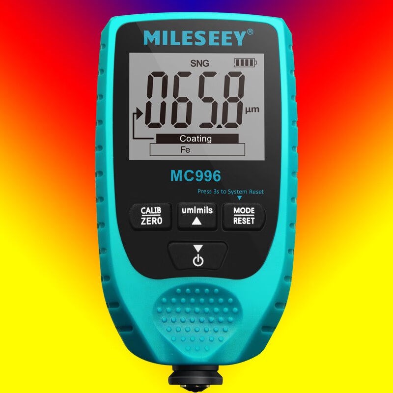 mc996迈测涂层测厚仪汽车漆面测试仪镀锌层测厚仪漆膜厚度测量仪