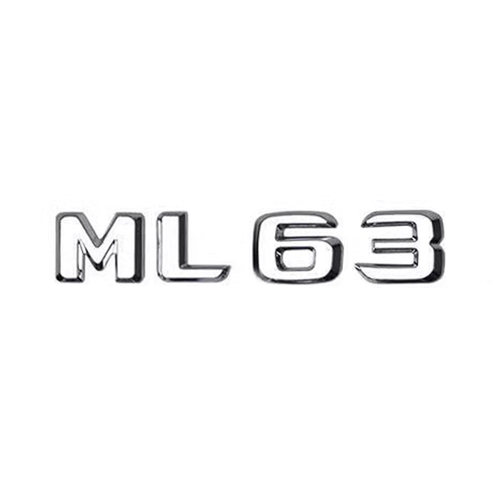 适用奔驰ML320排量车贴ML350车标ML400字标ML550改装ML63后尾标志