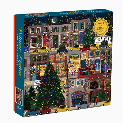 圣诞节礼物冬灯拼图成人版治愈系