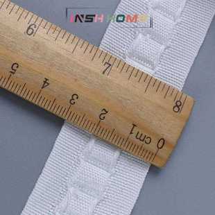 窗纱韩式 新款 80米 直销供应 打褶布带 窗帘帘头遮光布2线抽带