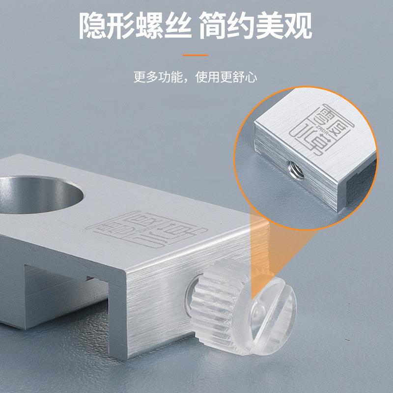 新款直销鱼缸过滤桶进出水水管固定夹亚克力固定夹除油膜浮子花篮