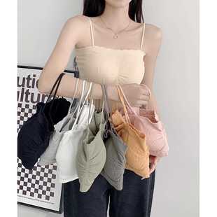 直销一字围抹胸无肩带内衣女学生防走光防滑裹胸内搭美背文胸 新款