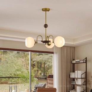 法式 中古客厅灯主灯轻奢vintage餐厅吊灯诧寂风复古书房主卧室灯