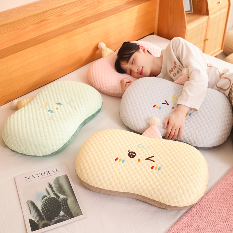 冰豆豆午睡枕趴睡枕办公室抱枕女生午休神器小学生桌上睡觉枕头夏