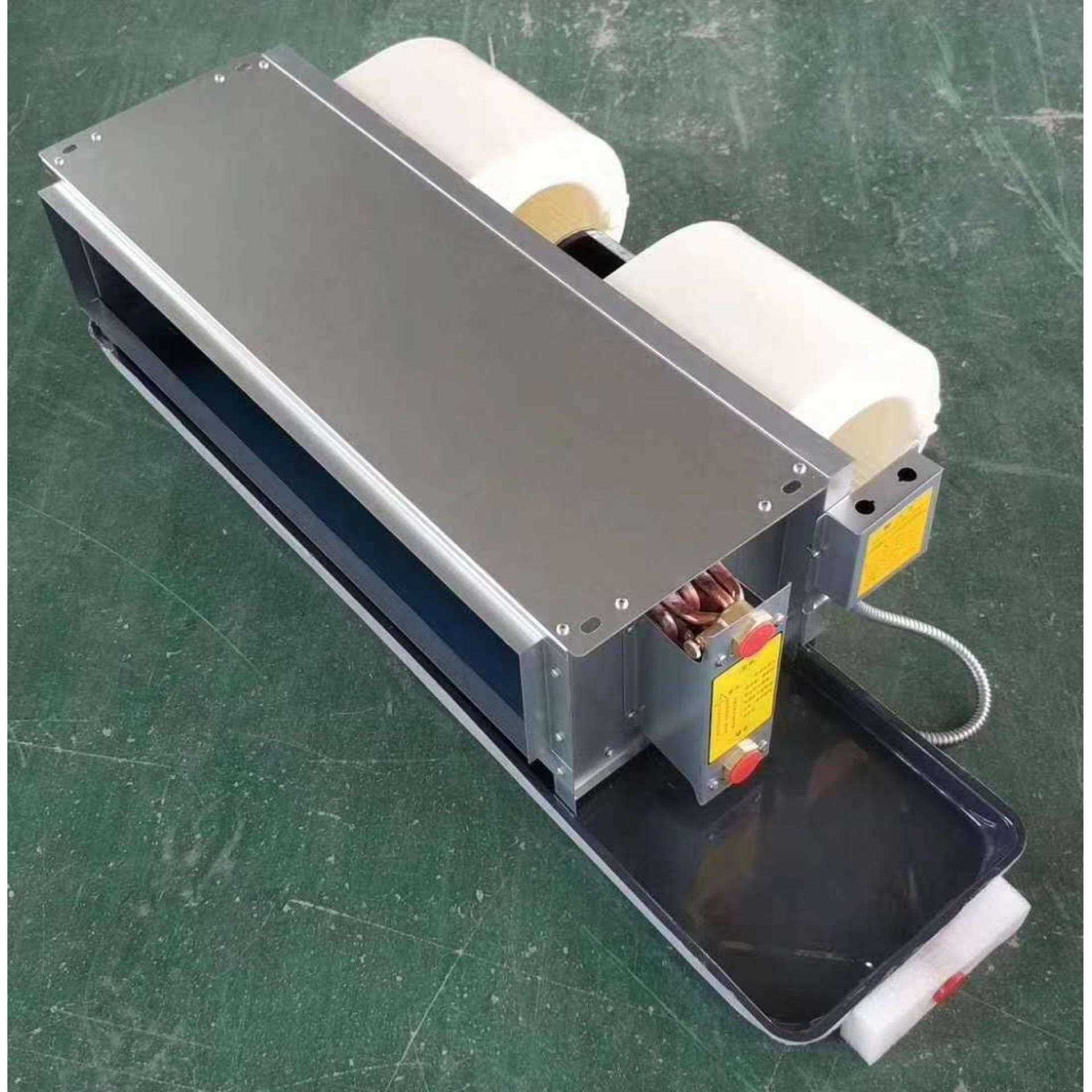 新款直销卧式暗装风机盘管中央空调新风系统冷暖两用煤改电冷水空