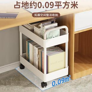直销小推车置物架落地厨房多层移动零食浴室卫生间卧室书架收 新款