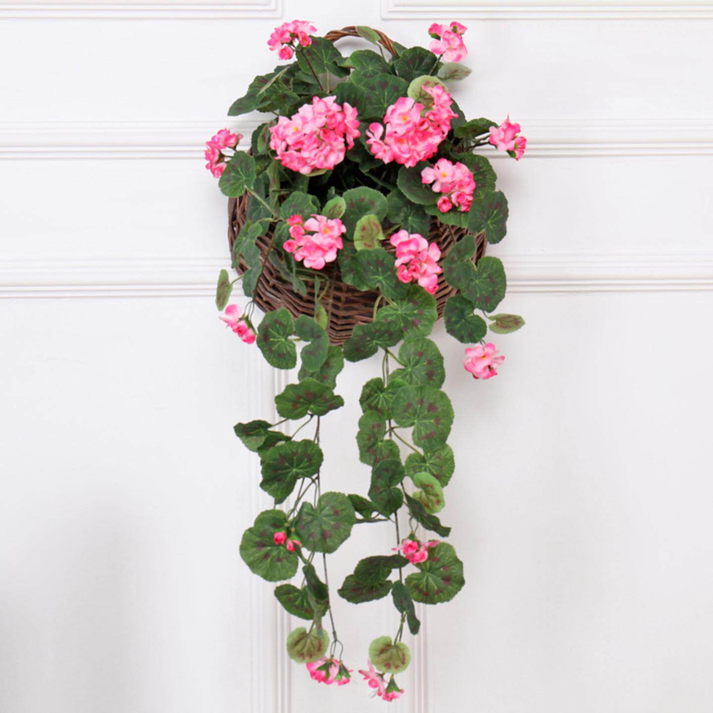 批发室内绢花造景diy假花花藤条