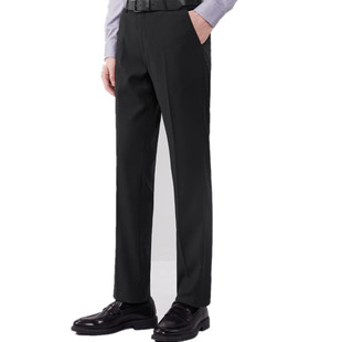 招行新款男西裤工装裤黑色工作服西装裤职业装招行新行服