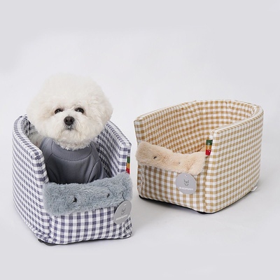 狗狗车载垫狗窝猫咪坐车神器长途小中型犬汽车中控前排防脏宠物包