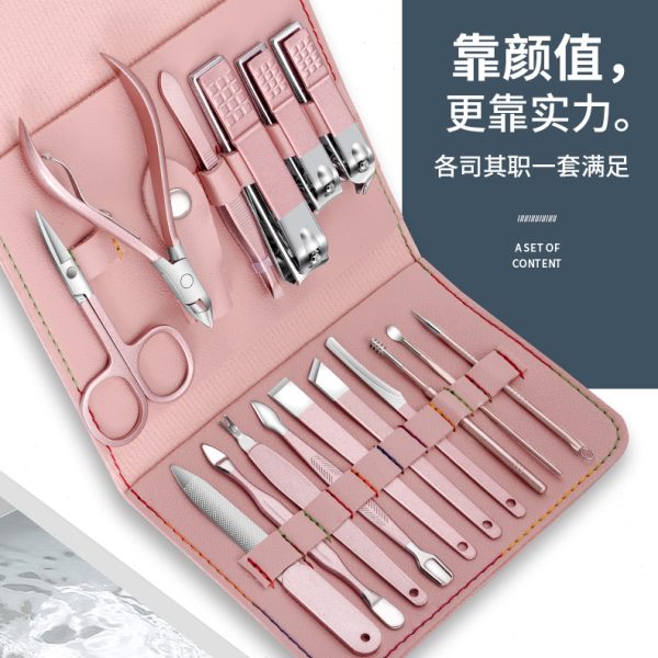 指甲剪套装高端便携指甲刀家用甲沟鹰嘴钳男女士专用修剪手脚指甲