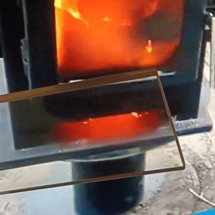 火炉烤箱锅炉耐火耐热高温玻璃观火视镜视窗玻璃 高温壁炉门玻璃