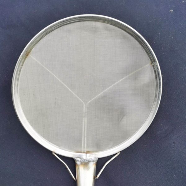 网密超漏勺不锈钢笊篱100目过滤网面粉筛打沫勺加密滤油勺撇油勺