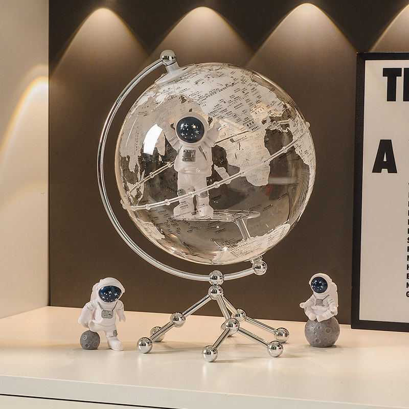 创意地球仪摆件轻奢高档客厅玄关酒柜办公室家用装饰品高级感礼物,家居饰品,装饰摆件,淘宝优惠券,粉丝福利购,淘宝优惠卷