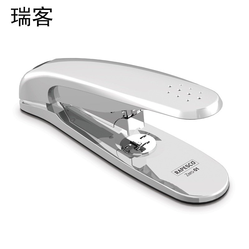 瑞客铝合金重型订书机 装订30页钉书机12号针财务办公用品订书器